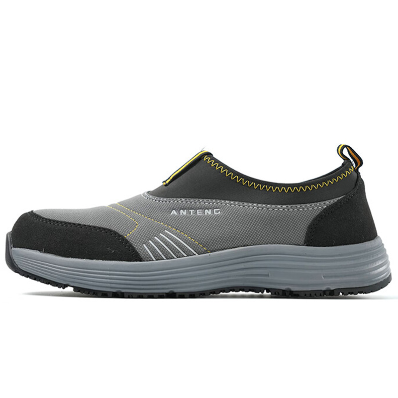 安騰A8505凱夫拉彈力網(wǎng)布防砸防刺穿電絕緣安全鞋圖片1