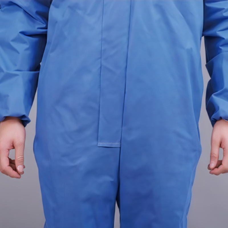 UG優(yōu)特安U5連體藍(lán)色無紡布防護(hù)服圖片2