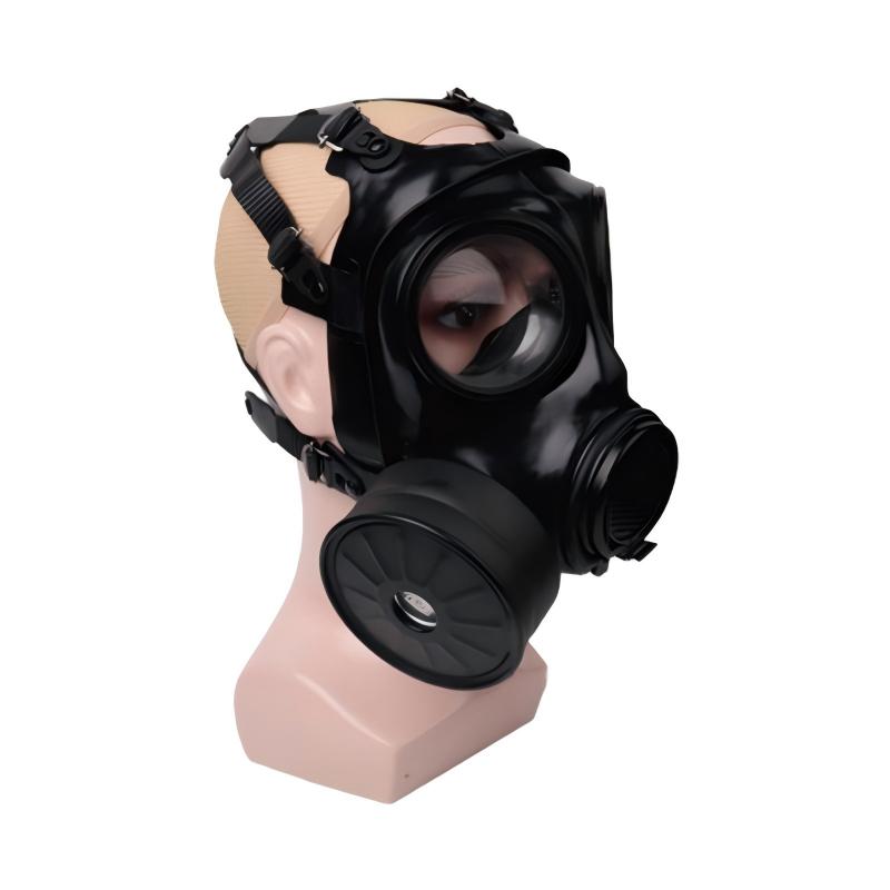 邦固MF20橡膠雙濾罐全面罩防毒面具圖片1