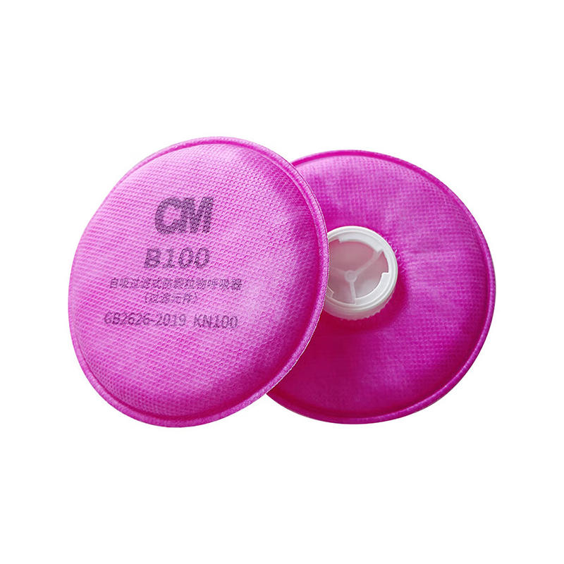 朝美B100防非油性顆粒物KN100濾塵棉圖片1
