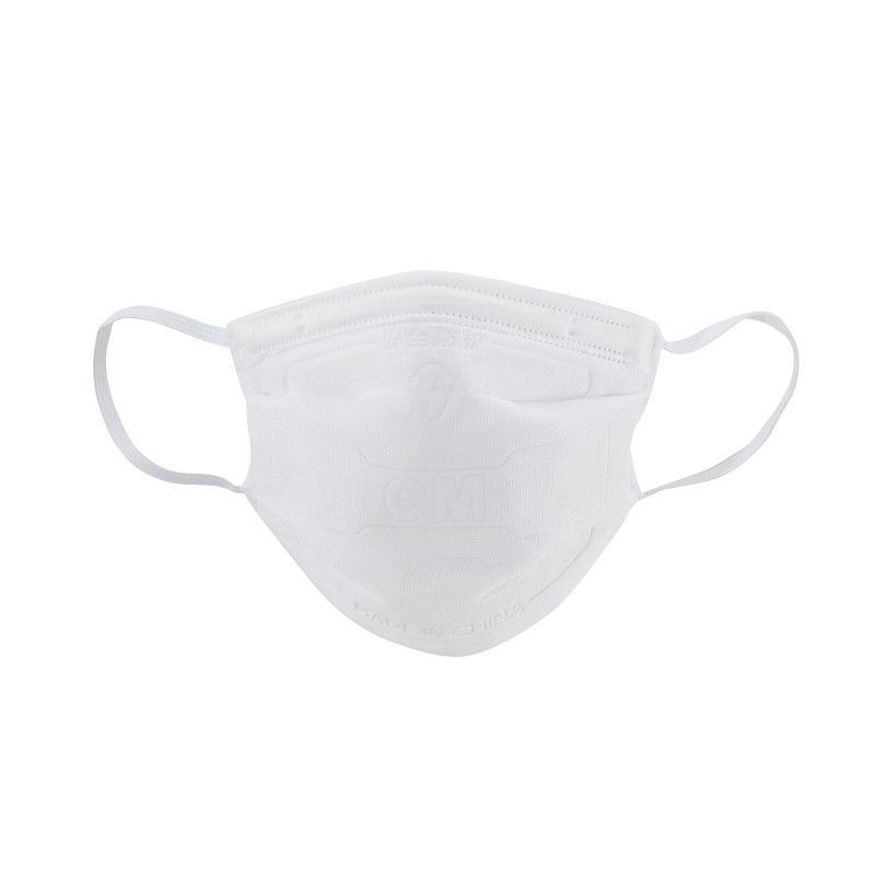 朝美9000白色耳掛式KN90防塵口罩圖片1