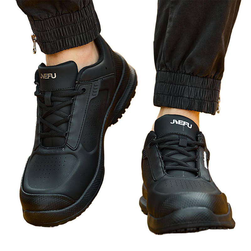 杰孚JF-886-1超纖皮防砸防刺穿6KV絕緣防滑安全鞋圖片2