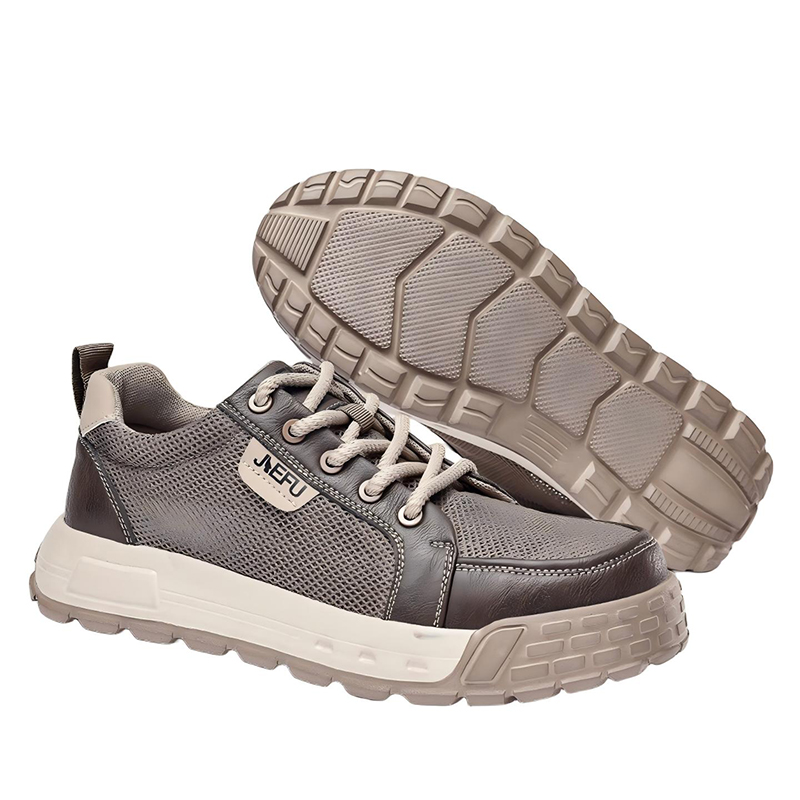 杰孚JF-882飛織網(wǎng)超纖皮防砸防刺穿6KV絕緣安全鞋圖片3