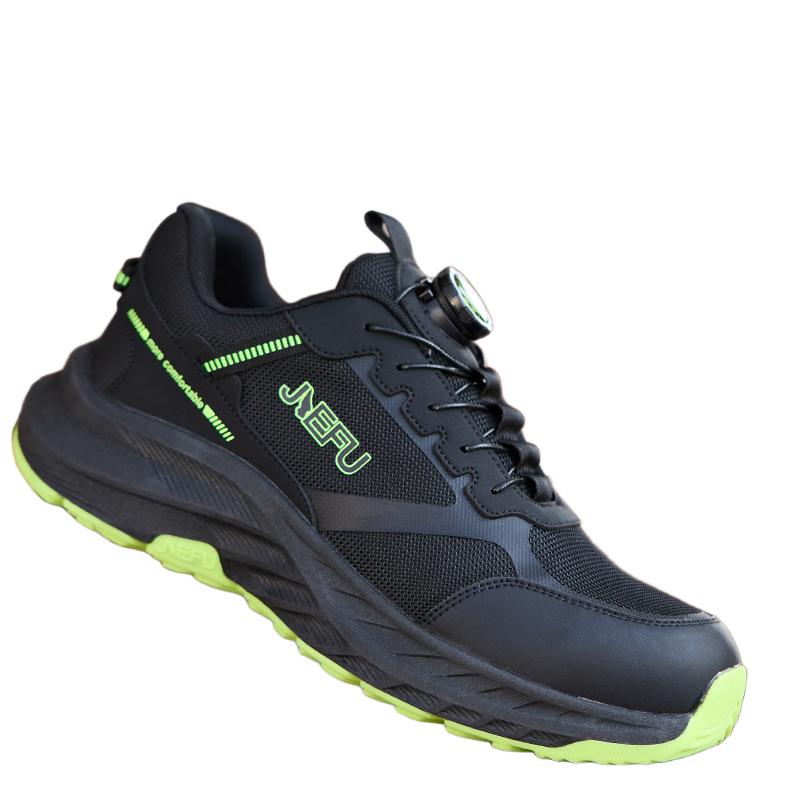 杰孚JF-879飛織網(wǎng)超纖皮防砸防刺穿絕緣6KV安全鞋圖片3