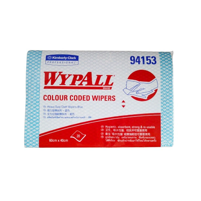 金佰利94153WYPALL*強(qiáng)韌型彩色清潔擦拭布