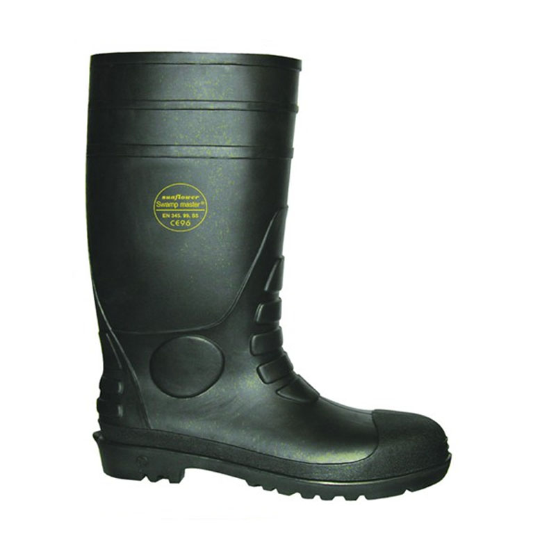 萊爾SL-2-99黑底雙鋼防化安全靴