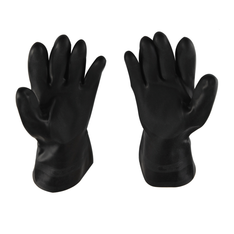 MAPA Technic420-6氯丁橡膠植絨防化手套