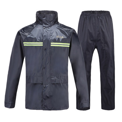 天堂N211-7AX帶反光條雨衣