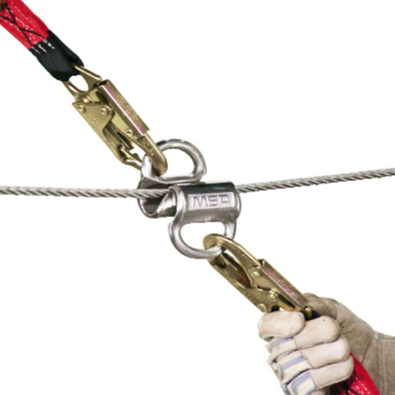 梅思安10150426智巧星雙人水平生命線系統(tǒng)