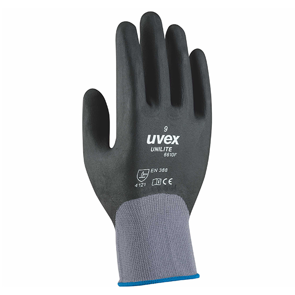 UVEX優(yōu)唯斯60956耐磨蝕強抓力丁腈手套