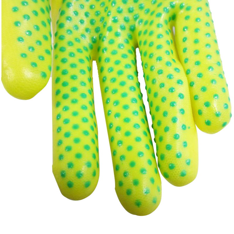 星宇P502尼龍點珠PVC勞保手套