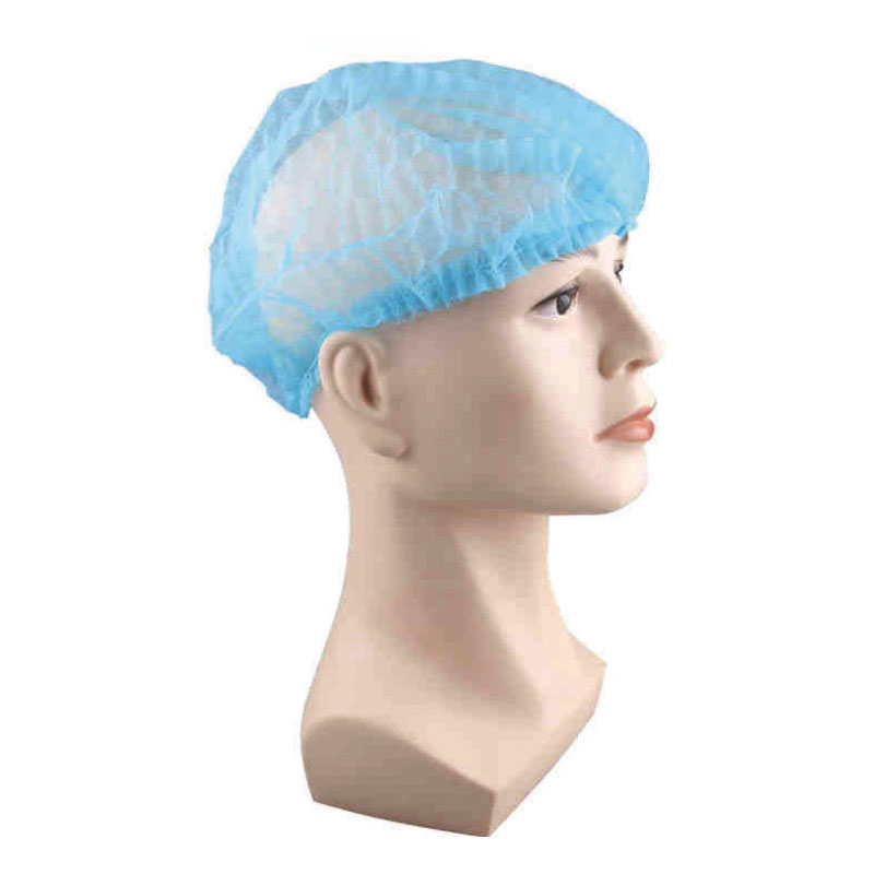 愛(ài)馬斯40048W-19BL無(wú)紡布藍(lán)色一次性條形帽