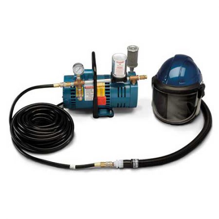 羿科60423807豪華頭盔式防飛濺長(zhǎng)管呼吸器