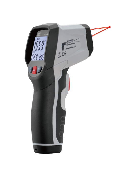 華盛昌DT-833+專業(yè)雙激光紅外測溫儀
