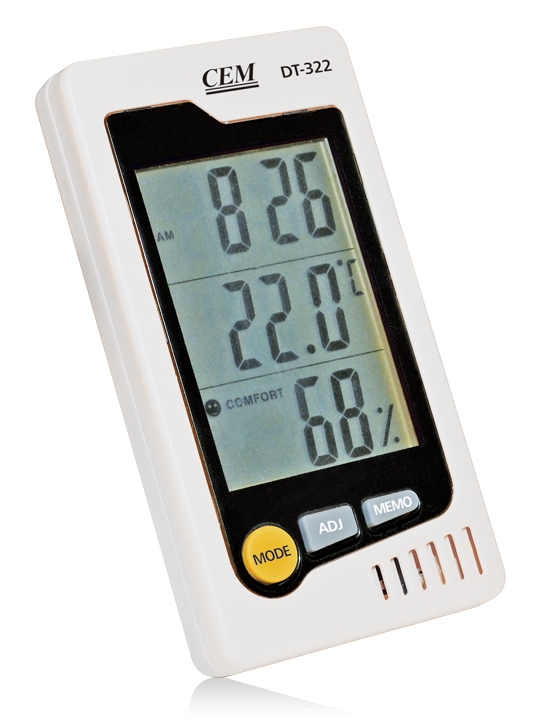 華盛昌DT-322臺(tái)式溫濕度計(jì)