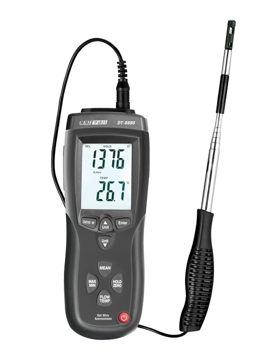 華盛昌DT-8880熱敏式便攜手持式風(fēng)速儀