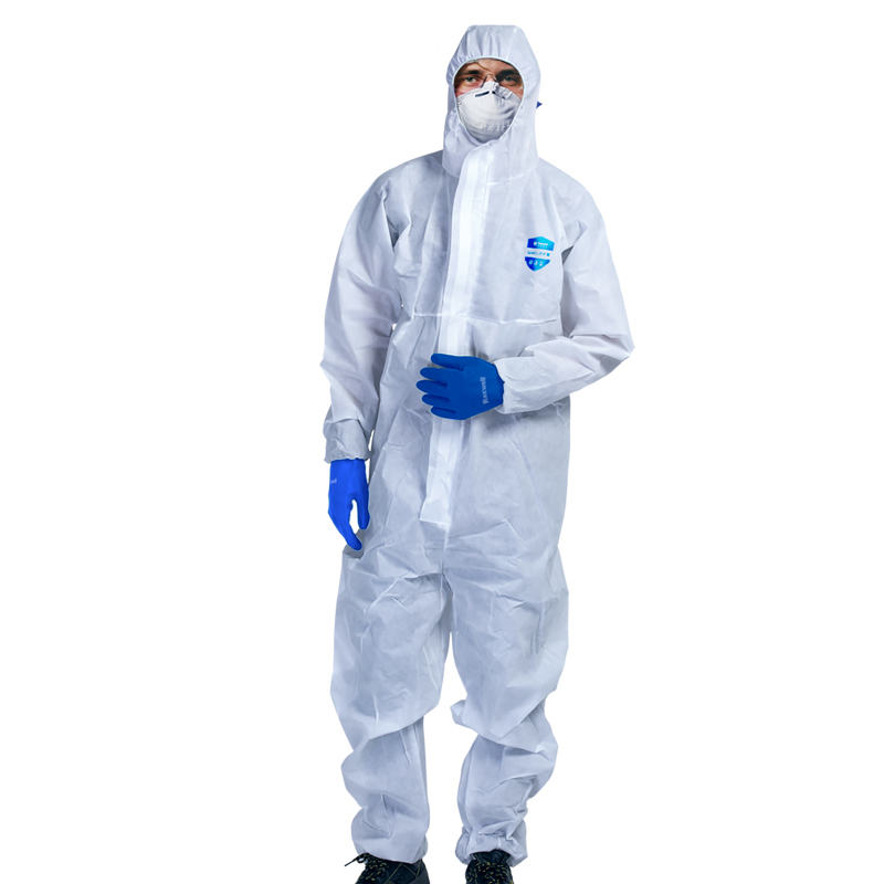 瑞氪維爾RW8122白色連體輕型防護(hù)服