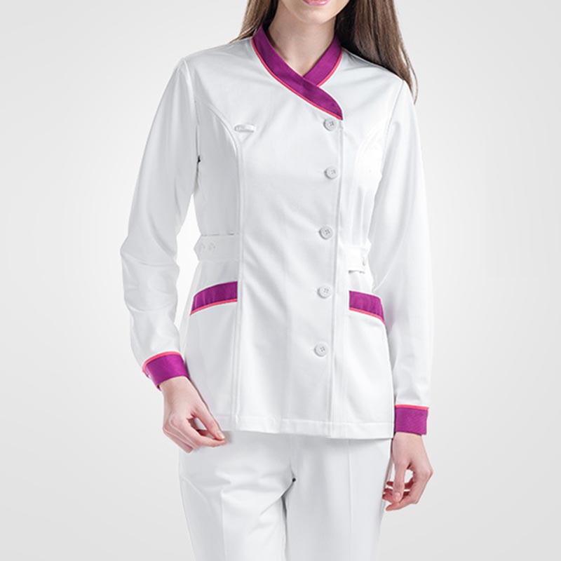 樂(lè)倍康F13359-1長(zhǎng)袖護(hù)士服 