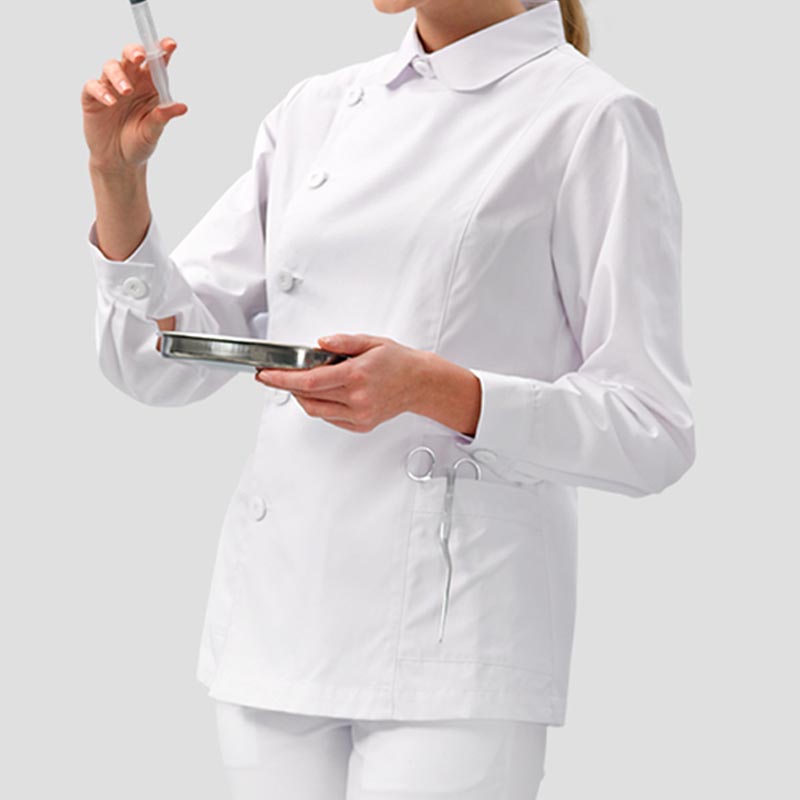 樂(lè)倍康F13114長(zhǎng)袖護(hù)士服