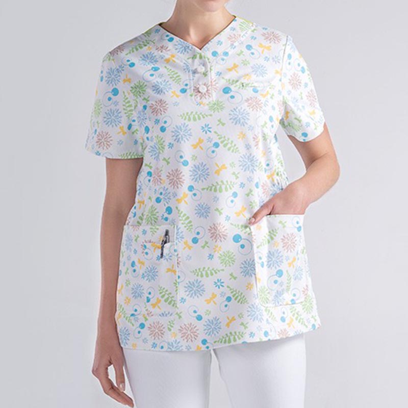 樂(lè)倍康NA110果色生香短袖護(hù)士服  