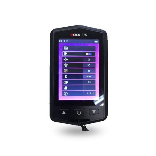 勝利儀器325熱像卡片機(jī)紅外熱成像儀