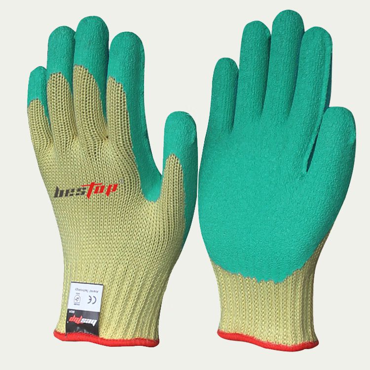 bestop倍護(hù)B5054芳綸乳膠4級(jí)防割手套
