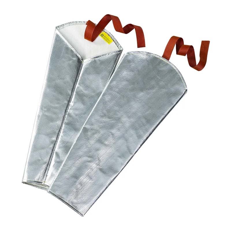 藍(lán)鷹AL8K芳綸鋁箔布耐高溫套袖