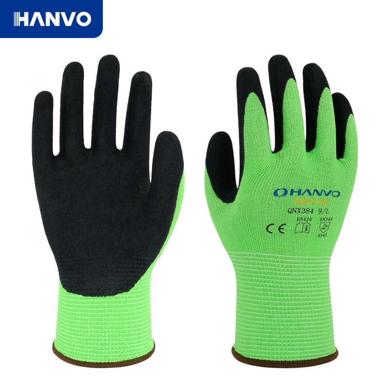 恒輝QNX384耐油防滑5級(jí)防割手套