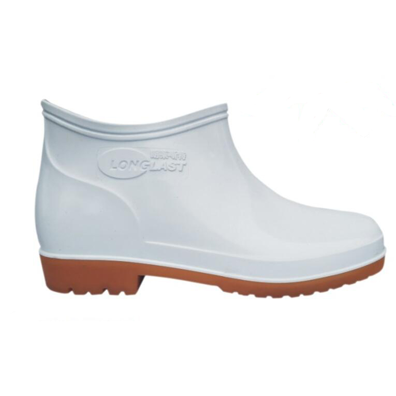 朗萊斯特LL-7-01白身牛筋底耐酸堿安全靴