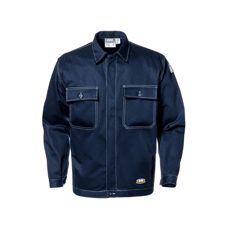 思而MC1615Q5藍(lán)色純棉短夾克