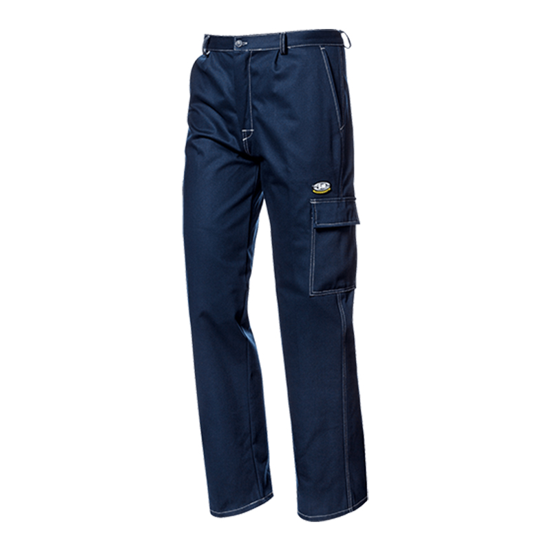 思而MC1611Q5藍(lán)色純棉長(zhǎng)褲