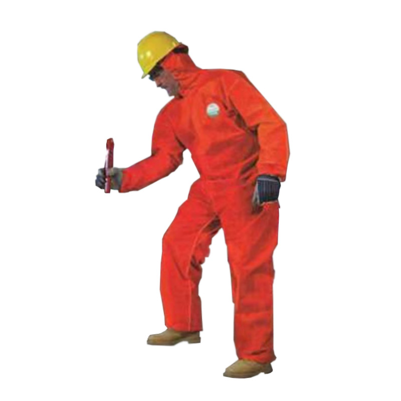 雷克蘭ESO428橙色帶帽連體防護(hù)服