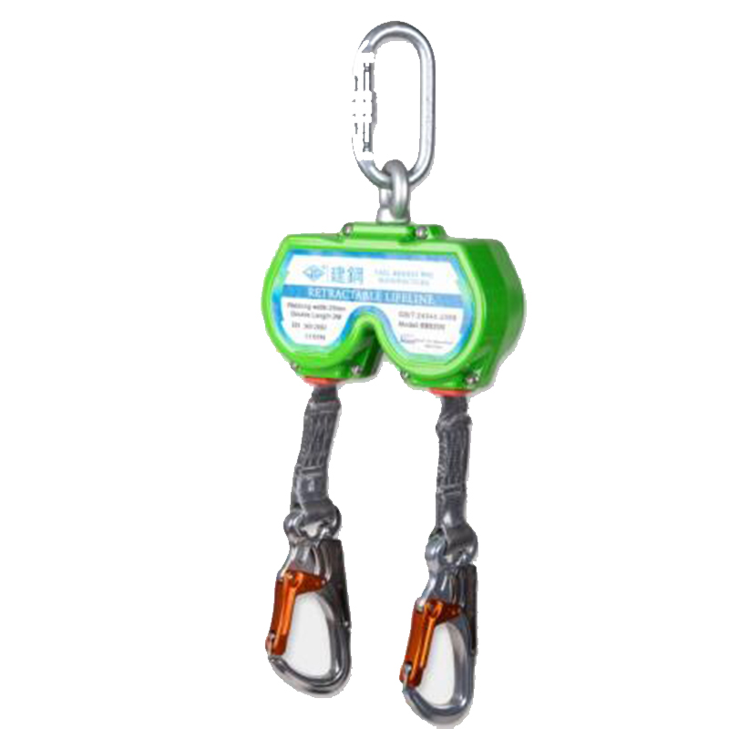 建鋼690200雙繩自鎖速差防墜器