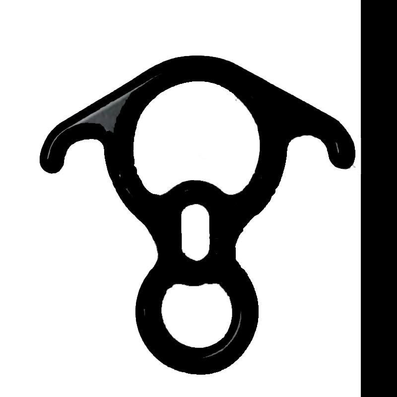 建鋼660702 8字環(huán)下降器