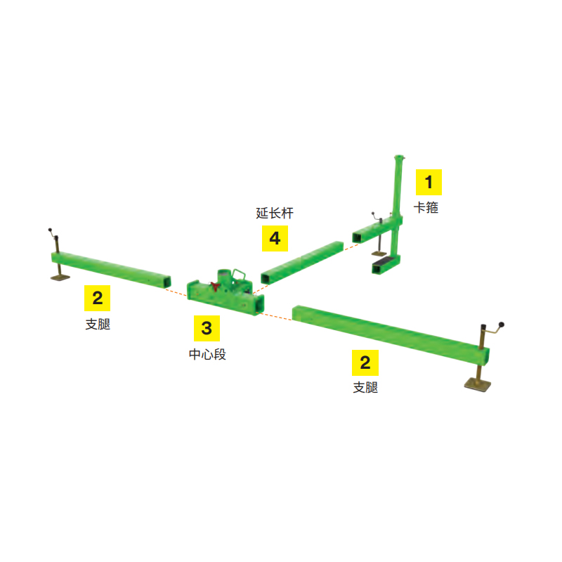 3M 8540774貓道夾具系統(tǒng)鋁制卡箍