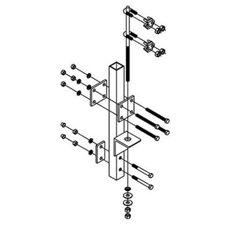 3M 6100092鍍鋅底部支架
