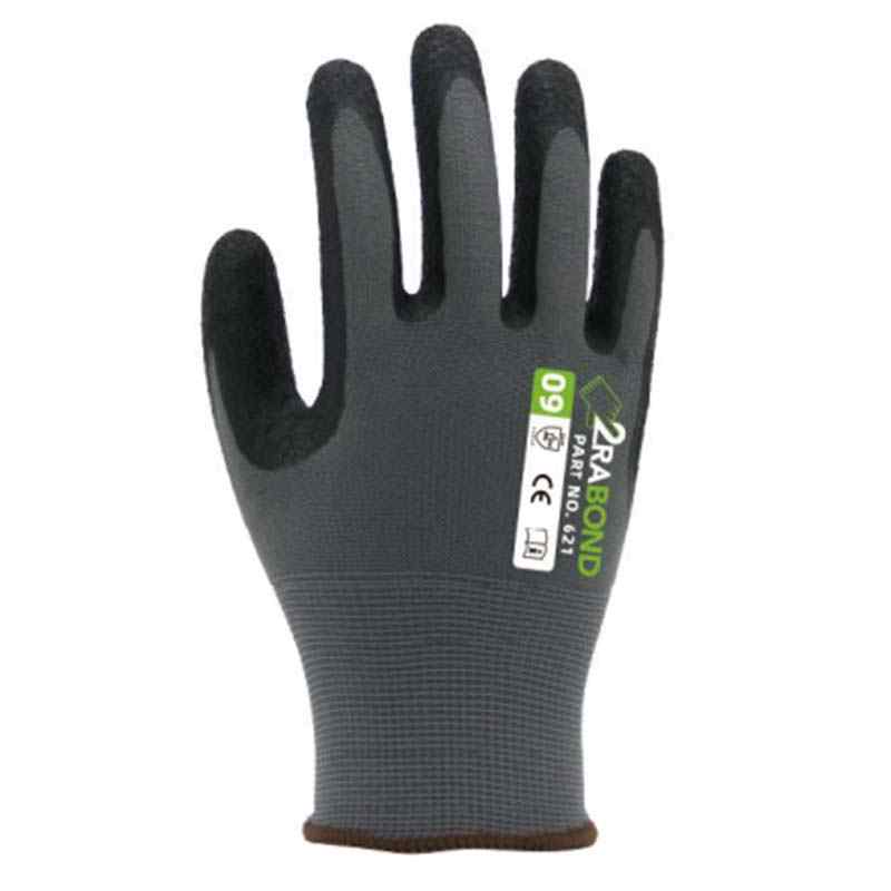2RABOND 621掌浸乳膠起皺通用手套