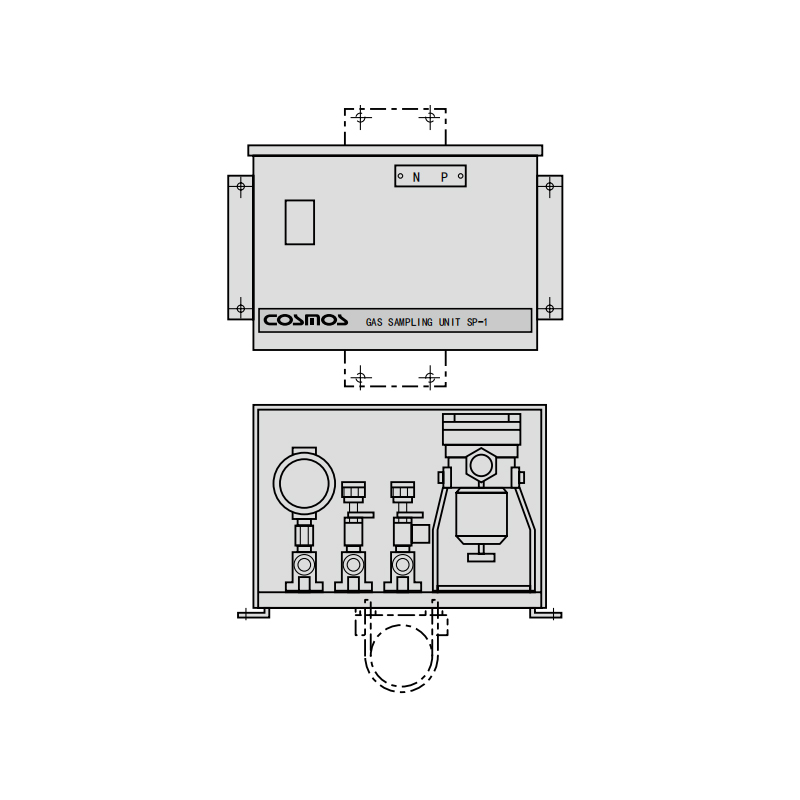 新宇宙New cosmos SP-1真空發(fā)生器式氣體采樣器