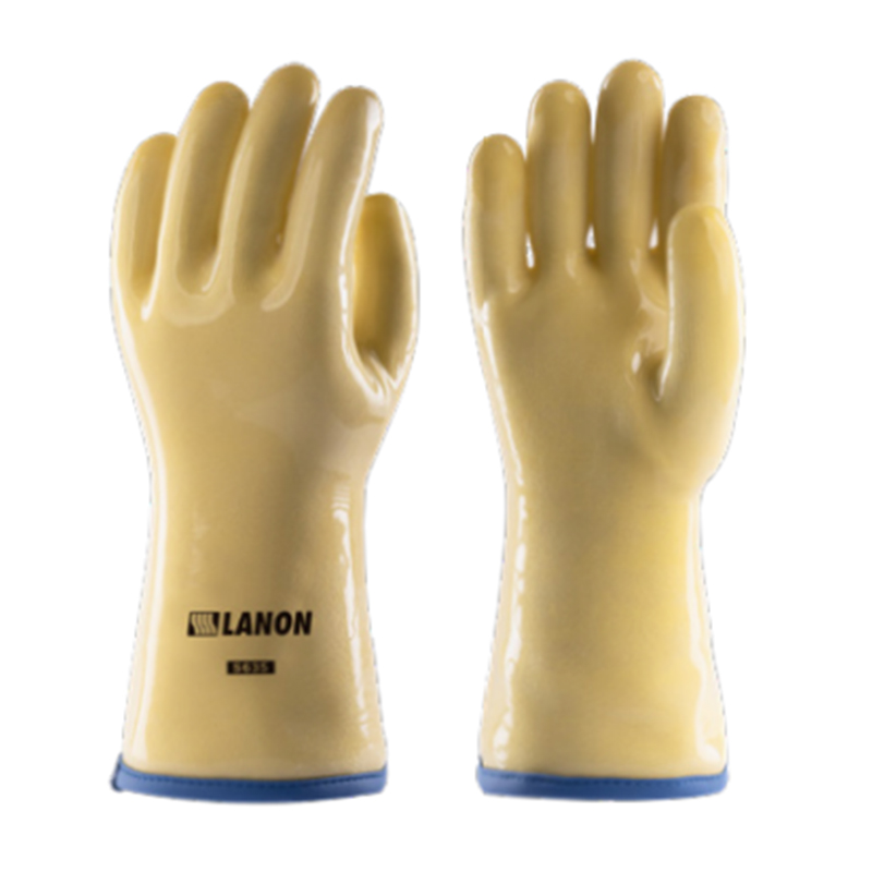 LANON蘭浪S635 350℃液態(tài)硅膠隔溫防割手套