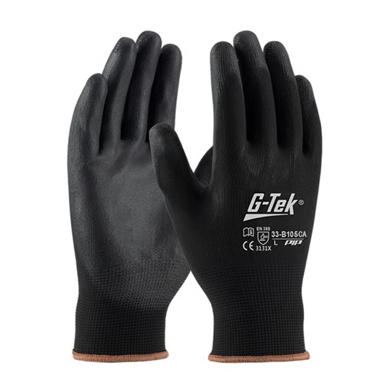 PIP 33-B105CA 13針滌綸掌浸PU通用手套