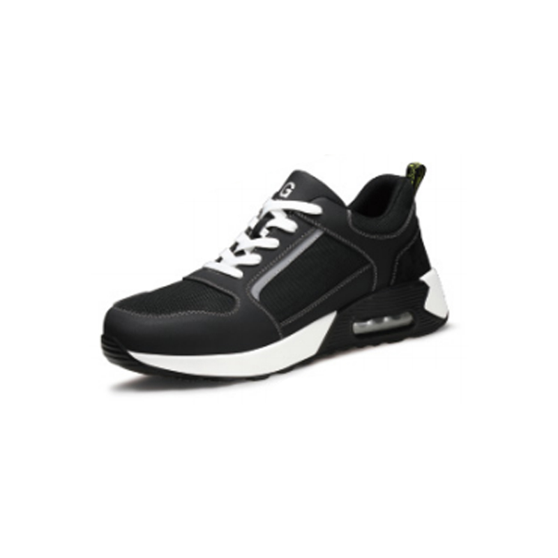 GUYISA古伊薩1132BK運(yùn)動系列防砸防刺穿黑色款安全鞋