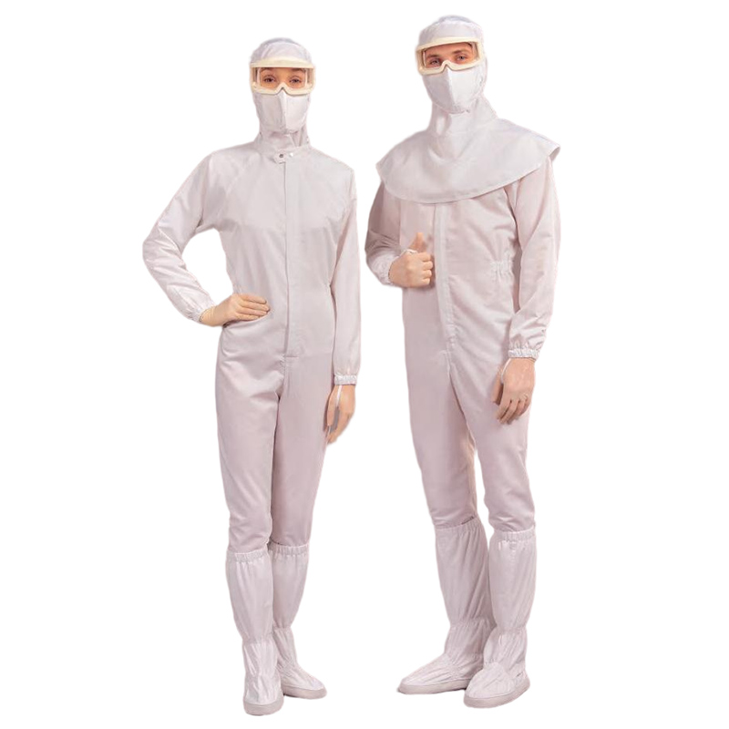 嘉柏利通L-2111X白色二連體潔凈服