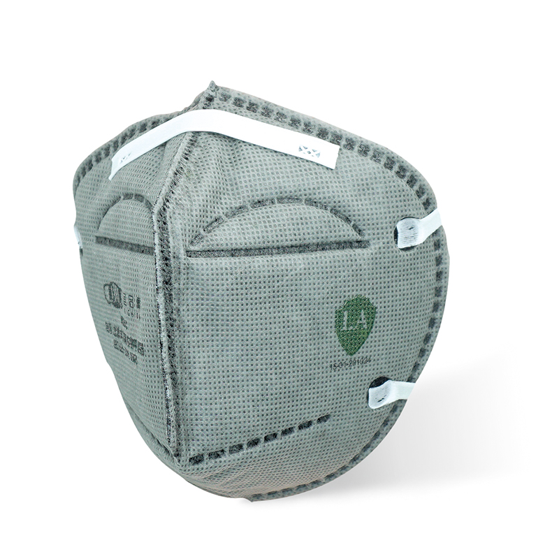 YICHITA宜啟戴YQD95C頭/耳帶式折疊活性炭KN95防塵口罩