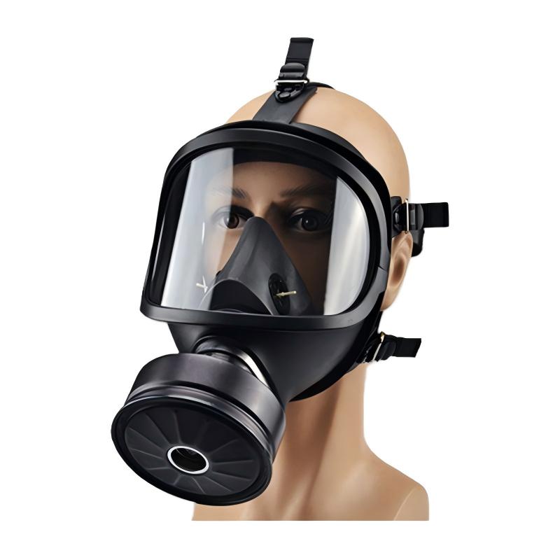 邦固MF14橡膠單濾罐可通訊全面罩防毒面具
