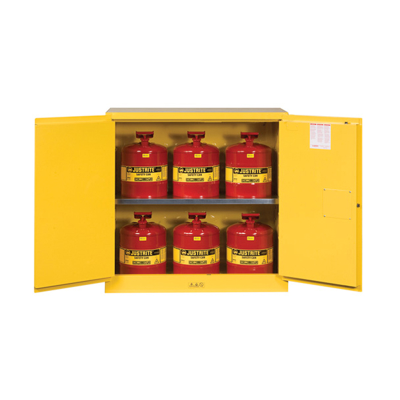 Justrite杰斯瑞特8930008 Sure-Grip Ex安全柜安全罐套裝30加侖