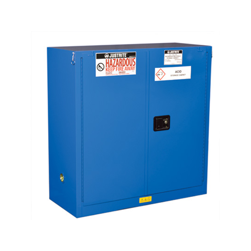 Justrite杰斯瑞特863028 Sure-Grip Ex鋼制經(jīng)典款危險(xiǎn)品存放安全柜30加侖