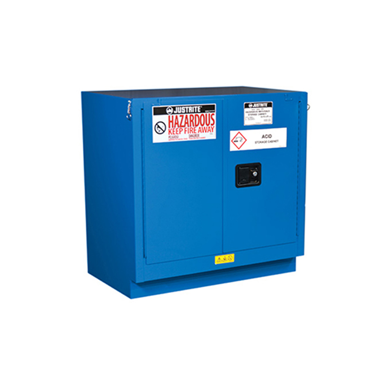 Justrite杰斯瑞特8623282 Chemcor熱塑危險(xiǎn)品存放臺(tái)下式安全柜22加侖