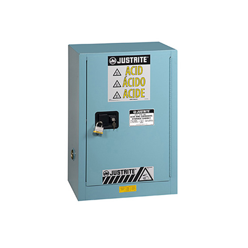 Justrite杰斯瑞特8912021 SureGrip EX鋼制腐蝕性緊湊型安全柜12加侖