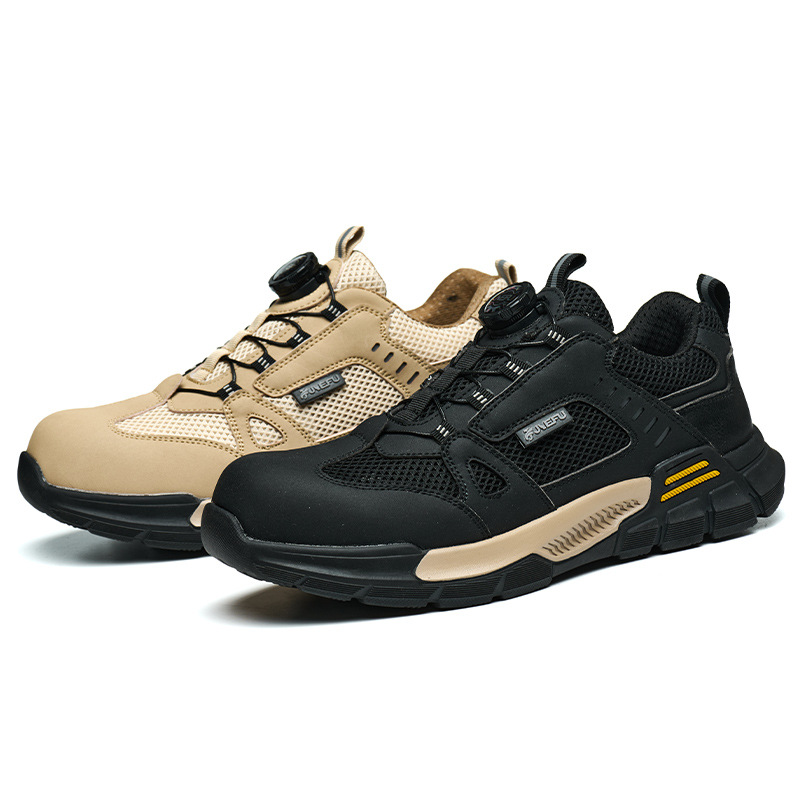 杰孚JF-883飛織網(wǎng)超纖皮防砸防刺穿6KV絕緣安全鞋