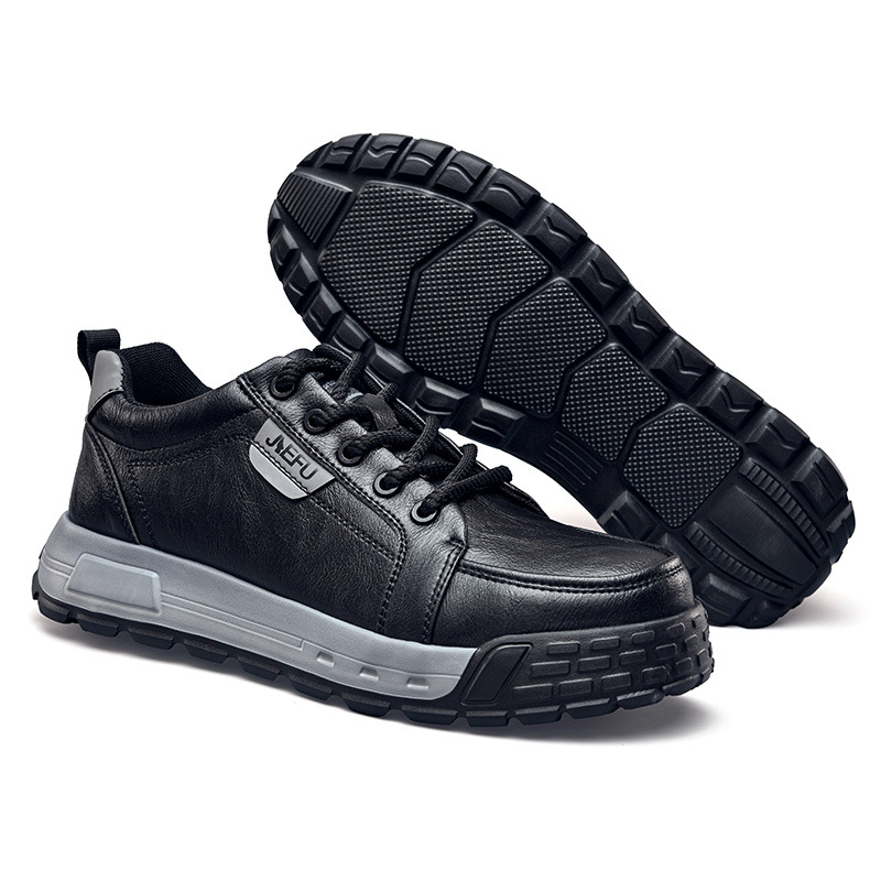 杰孚JF-882超纖皮防砸防刺穿6KV絕緣安全鞋